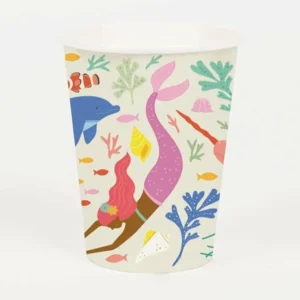 VASOS MERMAID - 8ud