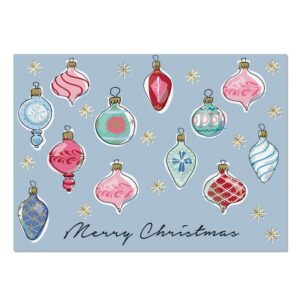 POSTAL NAVIDAD ADORNOS