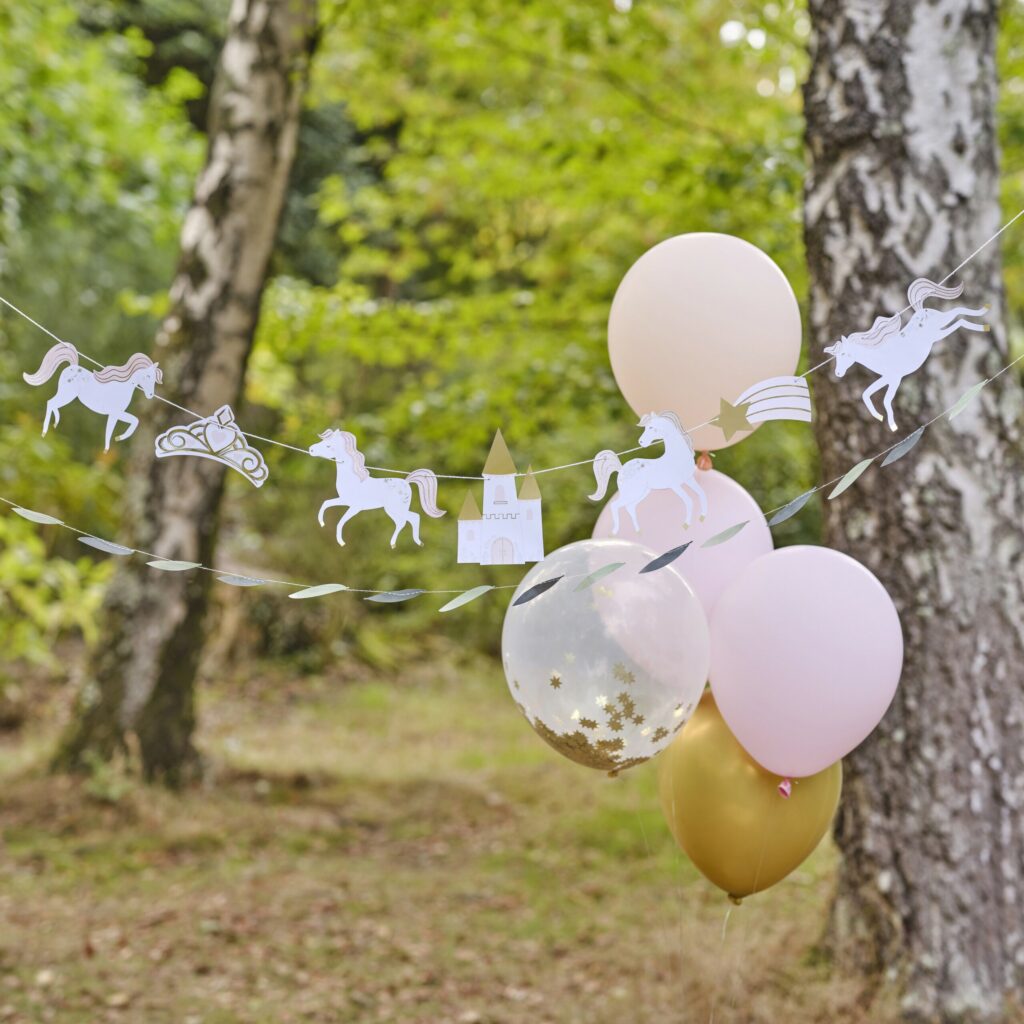 Guirnalda De Unicornio Ballena Para Cumpleaños Y Fiestas