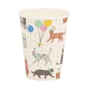 VASOS GATITOS - 8UD