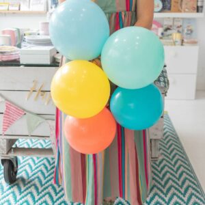 GLOBOS SELECCIÓN TROPICAL CON HELIO