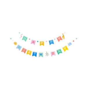 GUIRNALDA HAPPY BIRTHDAY FIESTA SAFARI