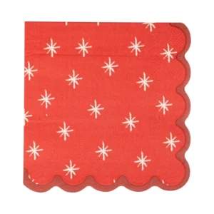 SERVILLETAS COCKTAIL ESTRELLA BLANCA - 24UD