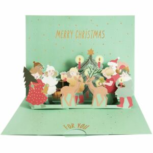 TARJETA MERRY CHRISTMAS 3D