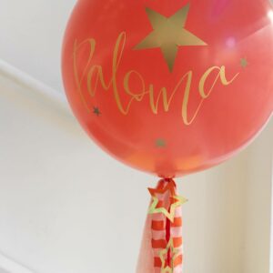 GLOBO XL TELA ROJA REYES