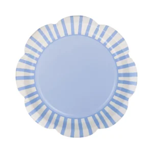 PLATO STRIPE AZUL - 8UD