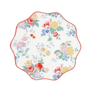 PLATOS FLORAL VINTAGE - 8ud