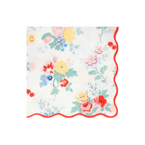 SERVILLETA LUNCH FLORAL VINTAGE - 16UD