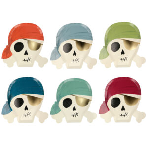 PLATOS PIRATA MIX - 8UD