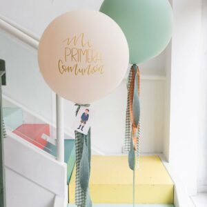 GLOBO XL TELA COMUNIÓN OLIVO