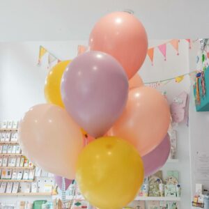 GLOBOS SELECCIÓN AMADA CON HELIO