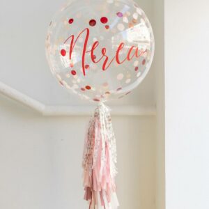 BURBUJA CONFETTI & FLECOS