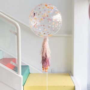 BURBUJA CONFETTI & FLECOS