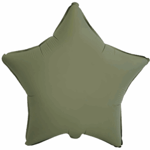 GLOBO ESTRELLA PEQUEÑA MATE EUCALIPTO