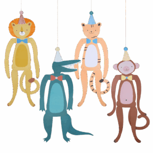 DECORACIÓN COLGANTE ANIMALES