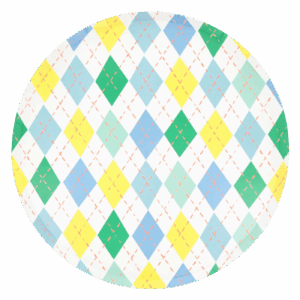 PLATOS ROMBOS FLUOR - 8UD