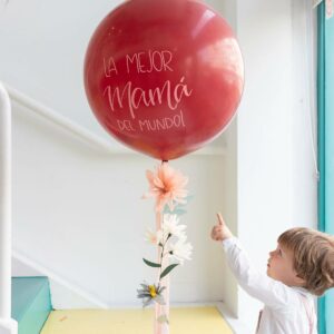 GLOBO XXL CON FLORES