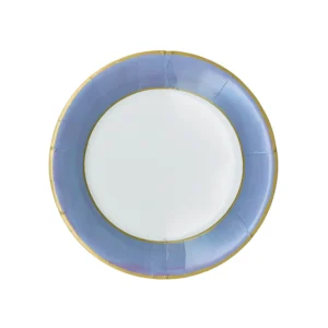 PLATOS PEQUEÑOS MOIRE AZUL - 8ud