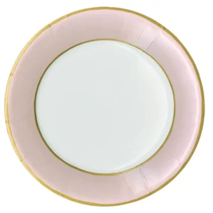 PLATOS GRANDES MOIRE ROSA - 8ud