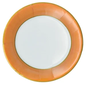 PLATOS GRANDES MOIRE MELÓN - 8ud