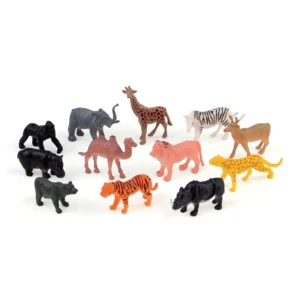 Pack de 4 animales de la selva para rellena rellenar piñata