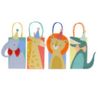 Bolsas de papel animal parade con animales safari
