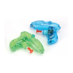 Pack de 2 pistolas de agua, miden 8 cm aproximadamente