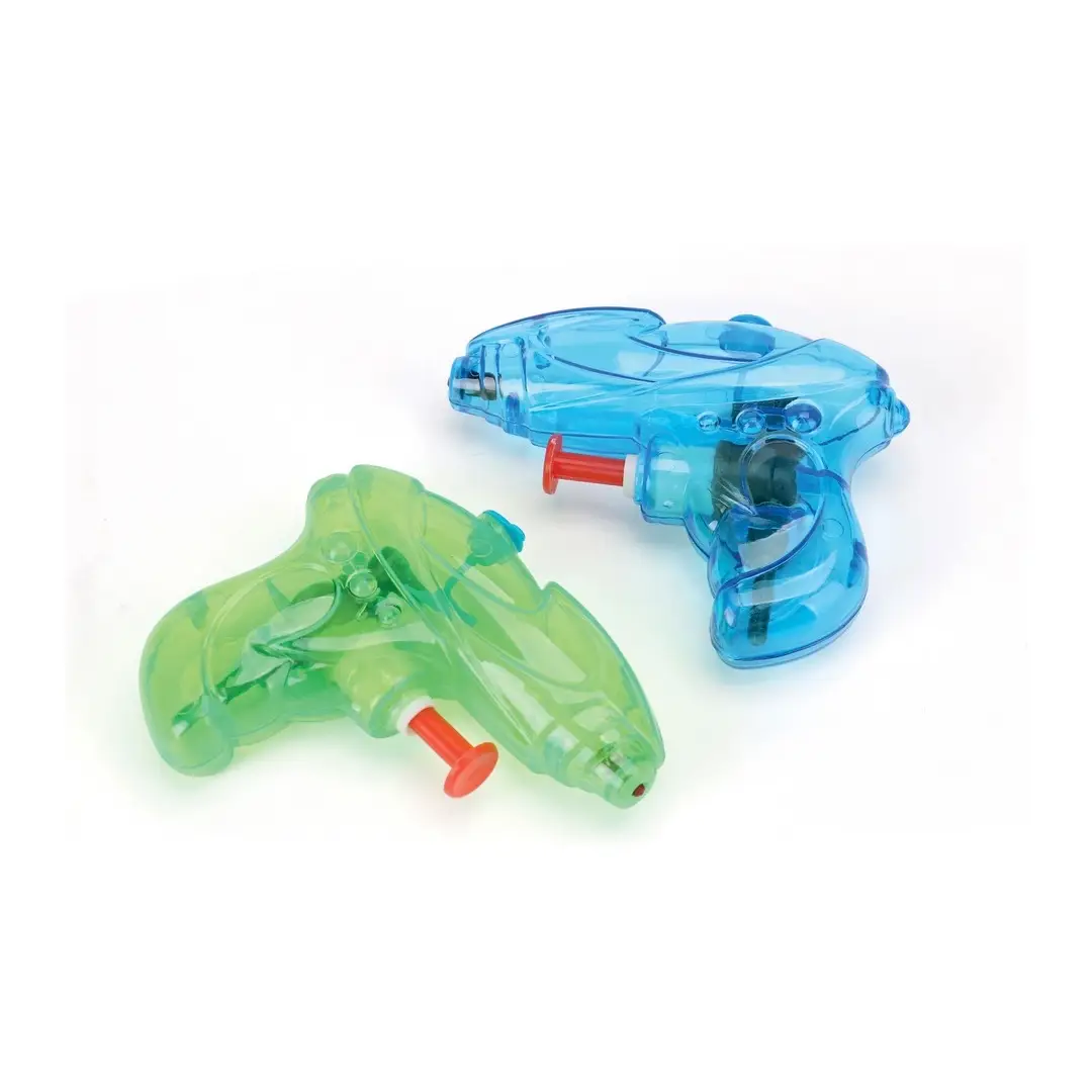 Pistolas de agua Pack de 2 pistolas de agua, miden 8 cm aproximadamente