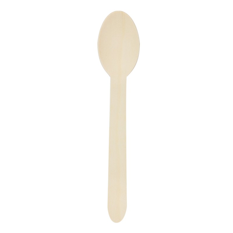 Cuchara de madera Pack d 8 cucharas de madera